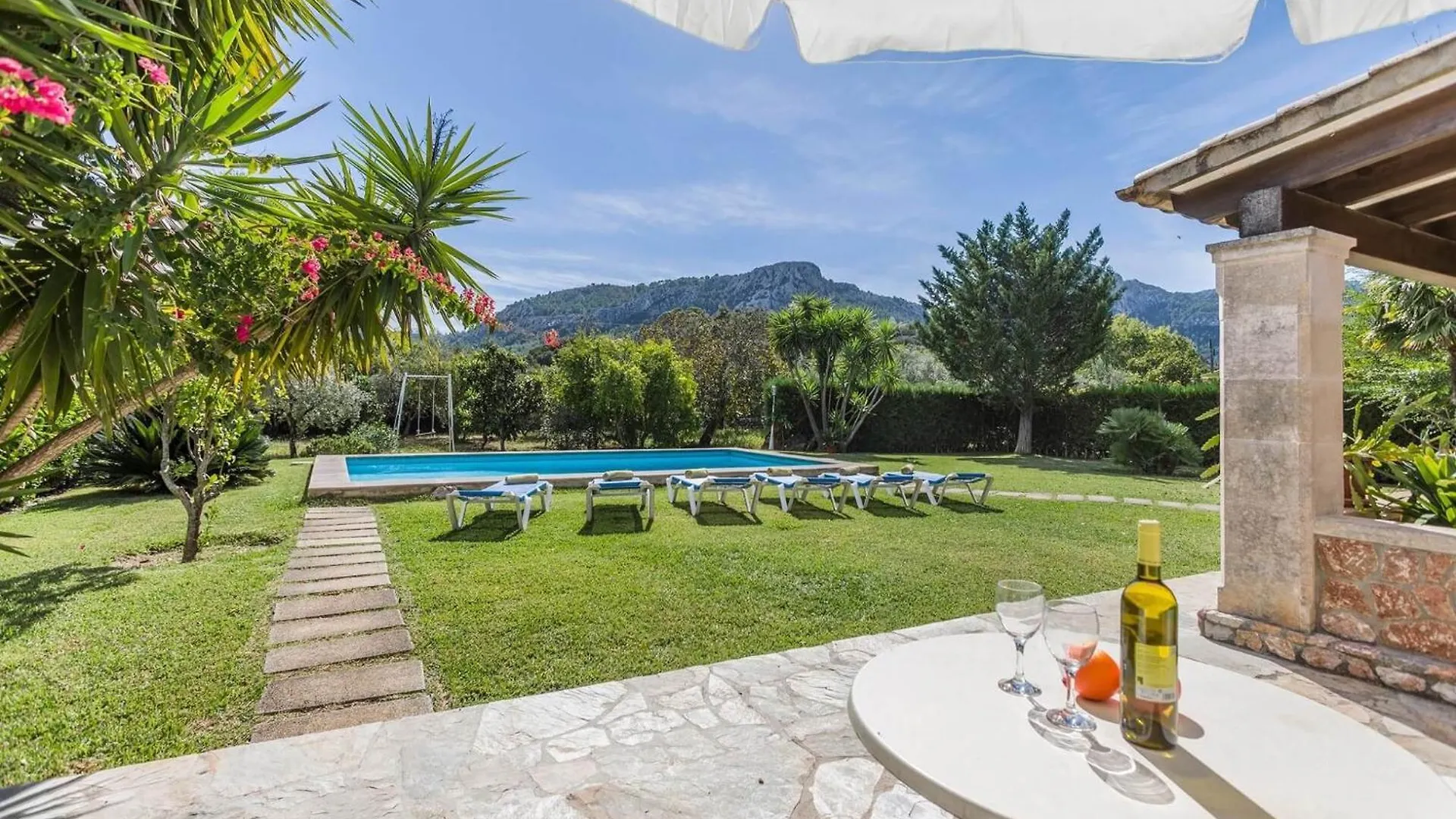 Delightful Mallorca Villa Colonya 3 Bedrooms Amazing Mountain Countryside Views Puerto De Pollensa