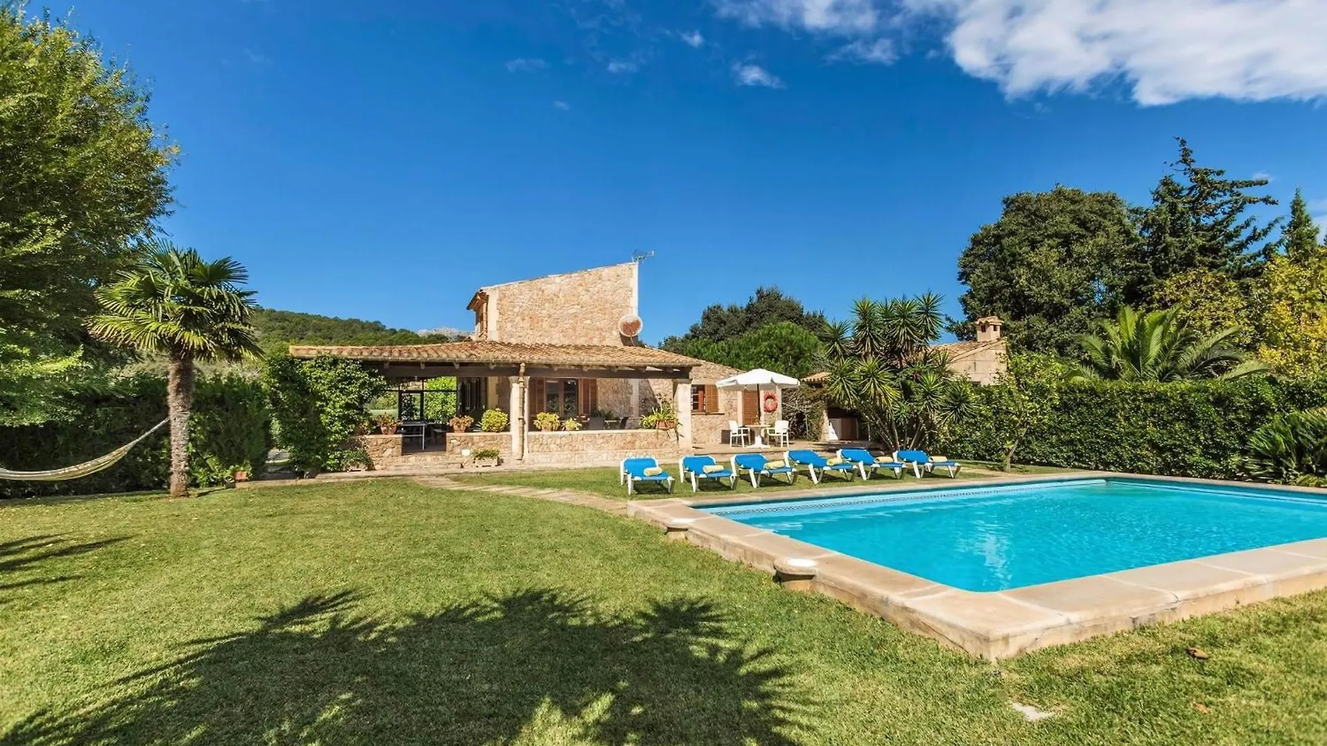 Delightful Mallorca Villa Colonya 3 Bedrooms Amazing Mountain Countryside Views Puerto De Pollensa Spain